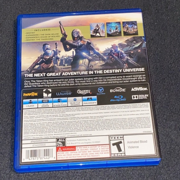Preowned Destiny The Taken King (PS4) - Picture 2 of 5